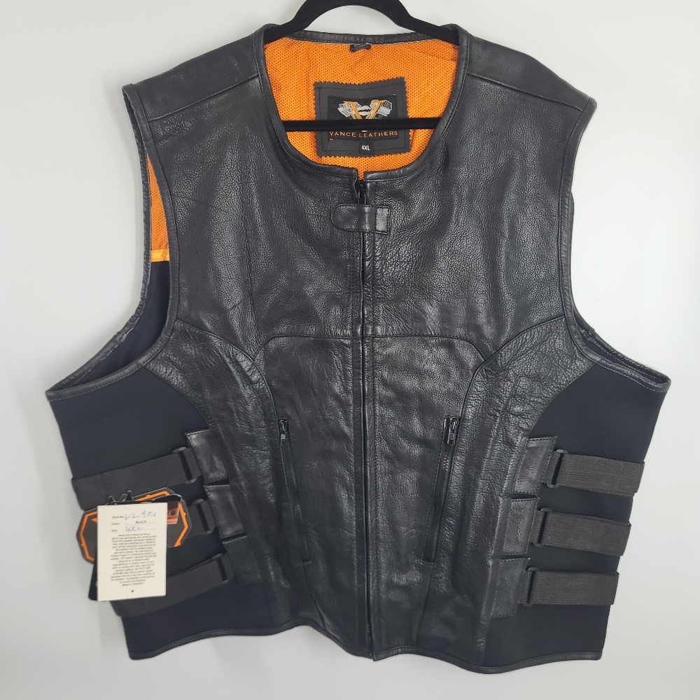 Vance Leathers Commando Leather Vest